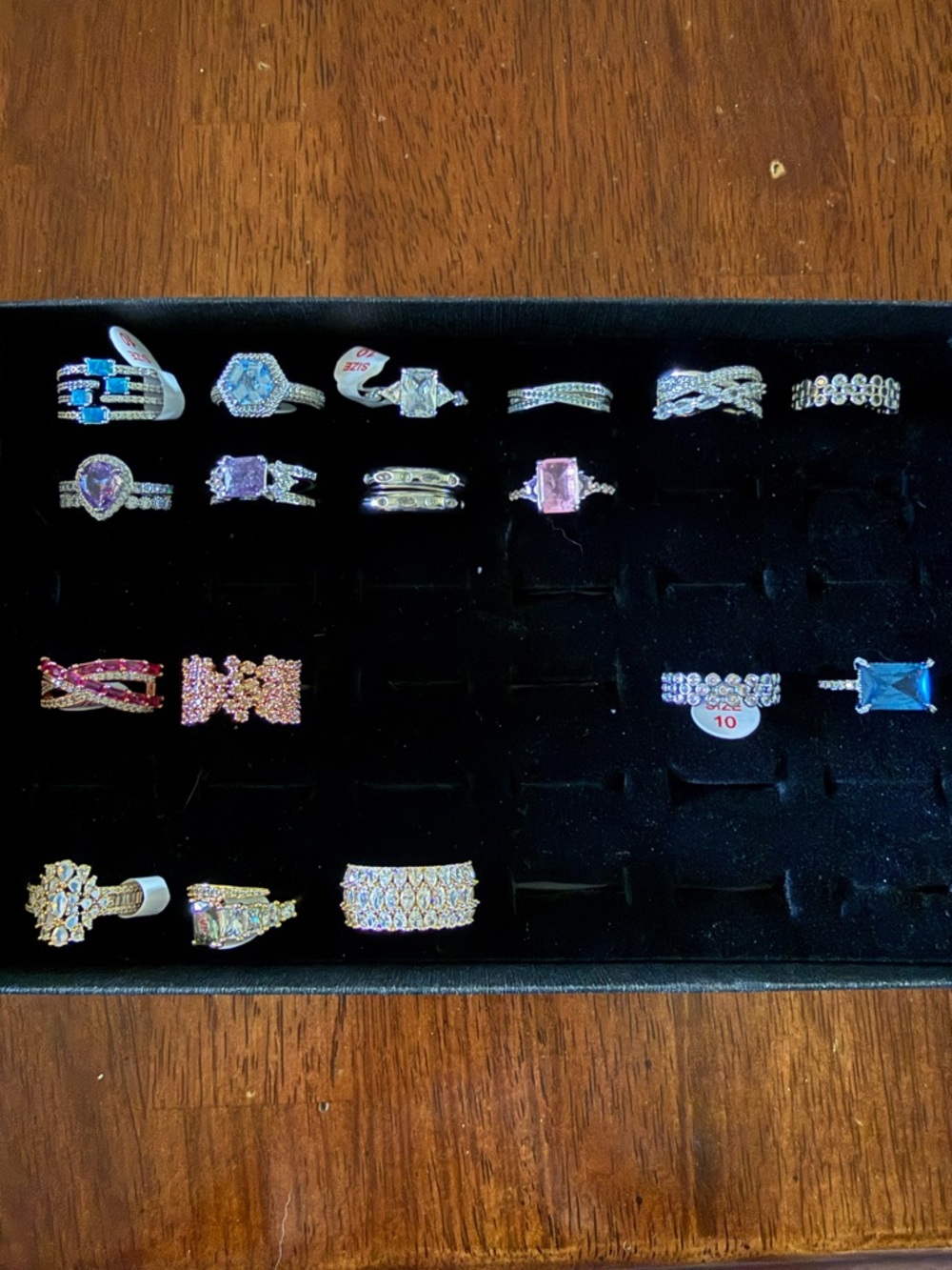 Bomb Party rings lot size 10 all platings NWT/NWOT